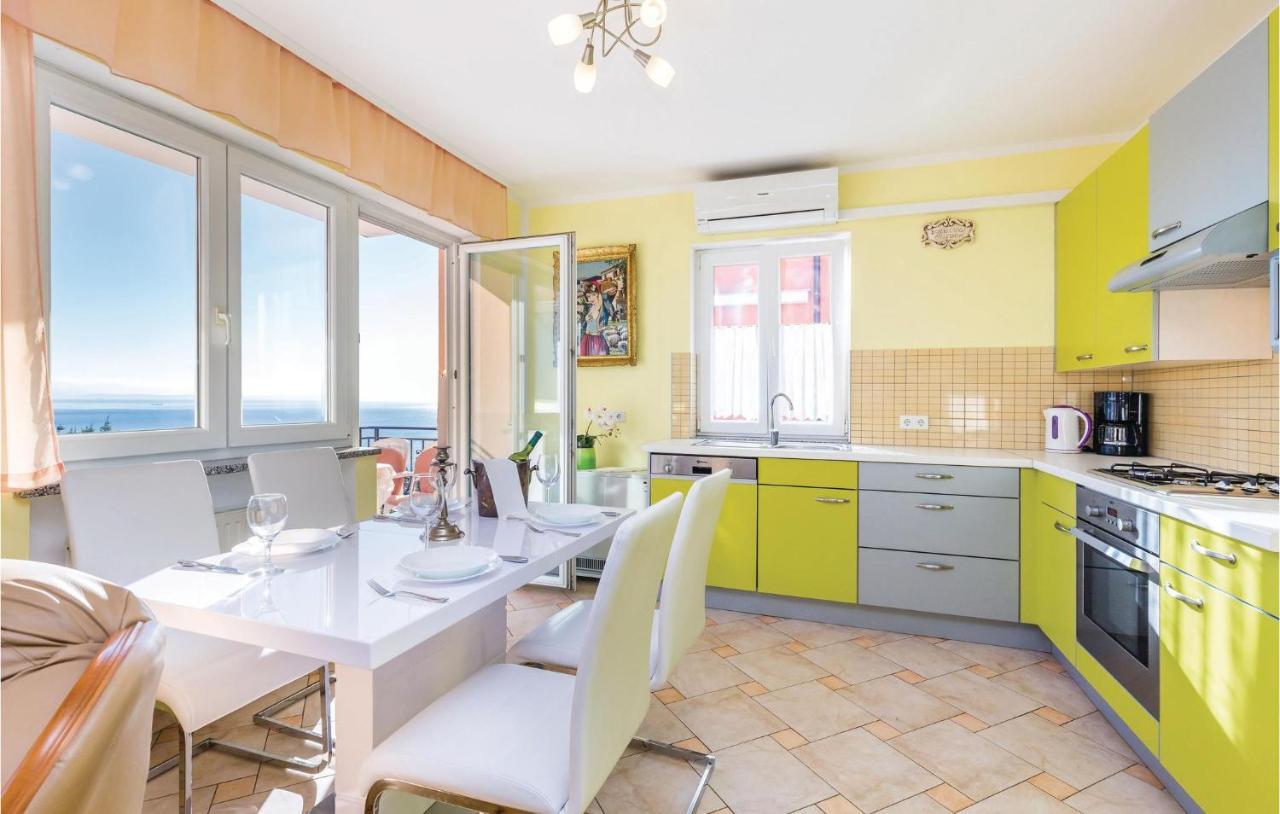 Stunning Apartment In Volosko With House Sea View Kültér fotó