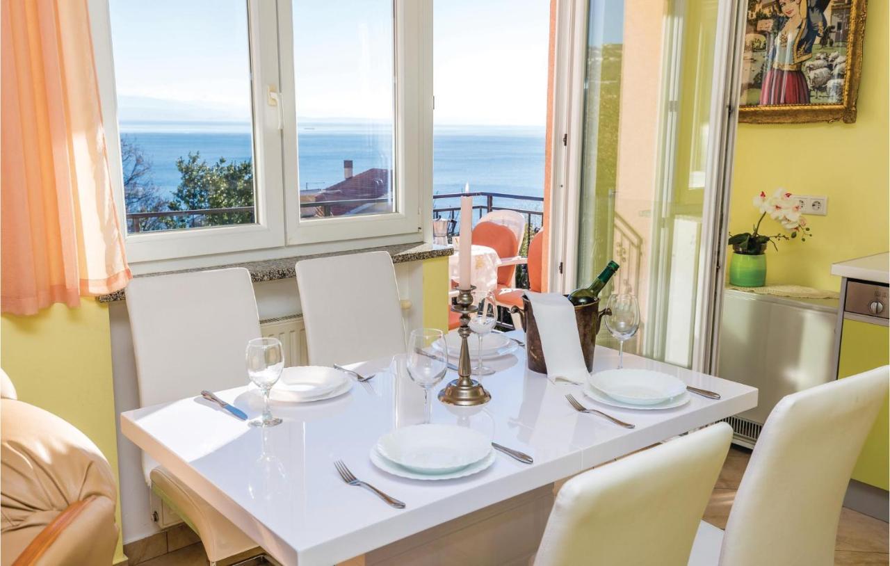 Stunning Apartment In Volosko With House Sea View Kültér fotó