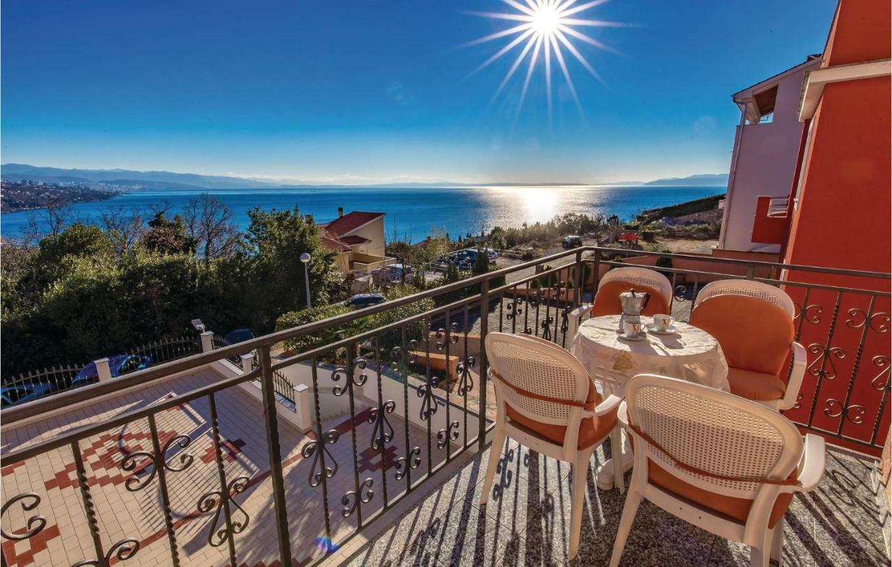 Stunning Apartment In Volosko With House Sea View Kültér fotó