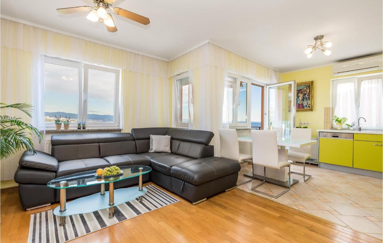 Stunning Apartment In Volosko With House Sea View Kültér fotó